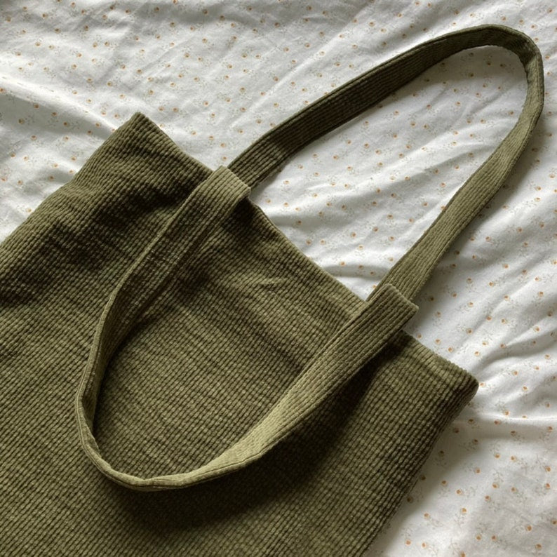 Tote bag pattern with inner pockets | PDF sewing pattern | Tote bag sewing pattern