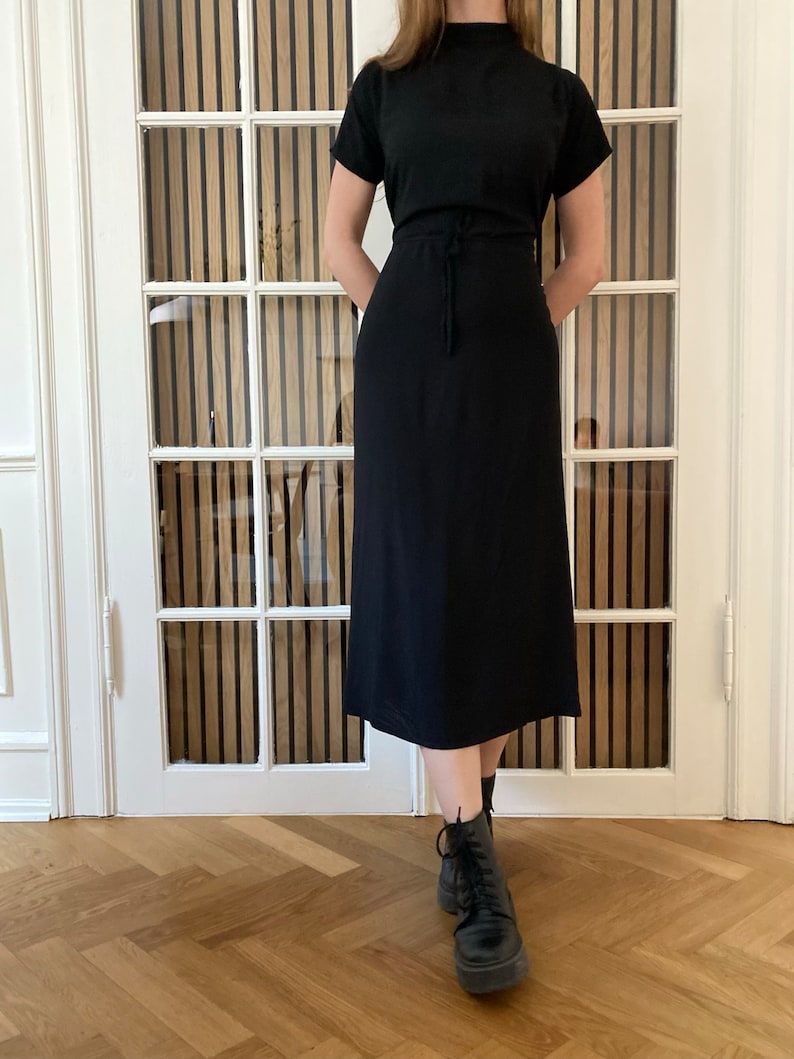 The "Nightshade" dress with flare sleeves PDF pattern | pdf printable sewing pattern