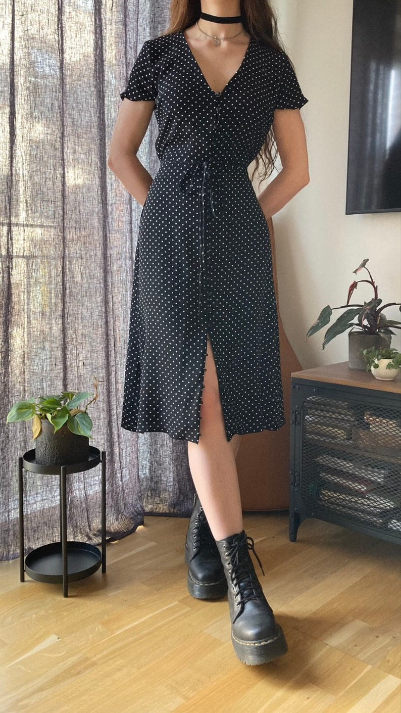 The "Sage" Dress | V-neck button up dress with flare sleeves PDF pattern | pdf printable sewing pattern