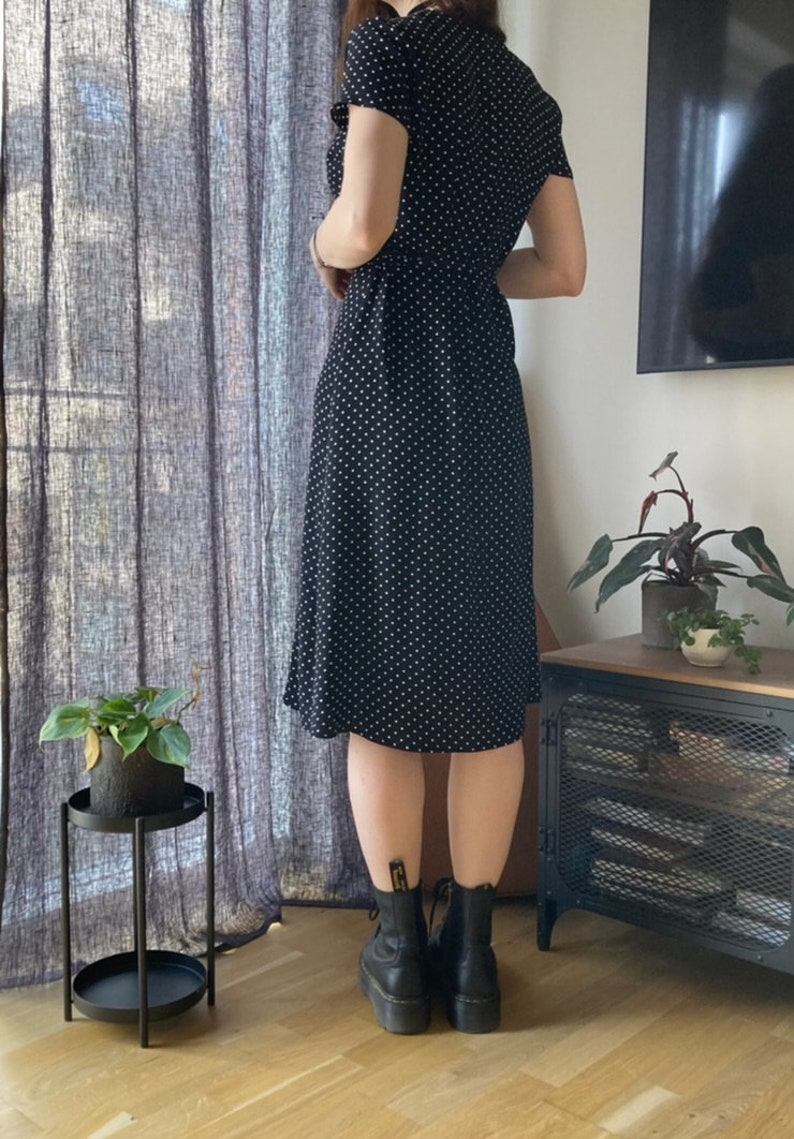 The "Sage" Dress | V-neck button up dress with flare sleeves PDF pattern | pdf printable sewing pattern