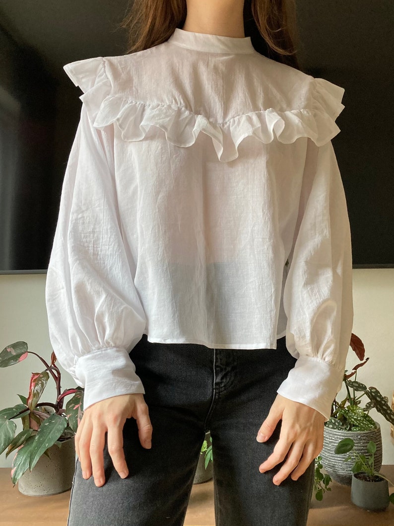 The "Elderflower" Blouse | Puffy sleeve blouse PDF pattern | pdf printable sewing pattern