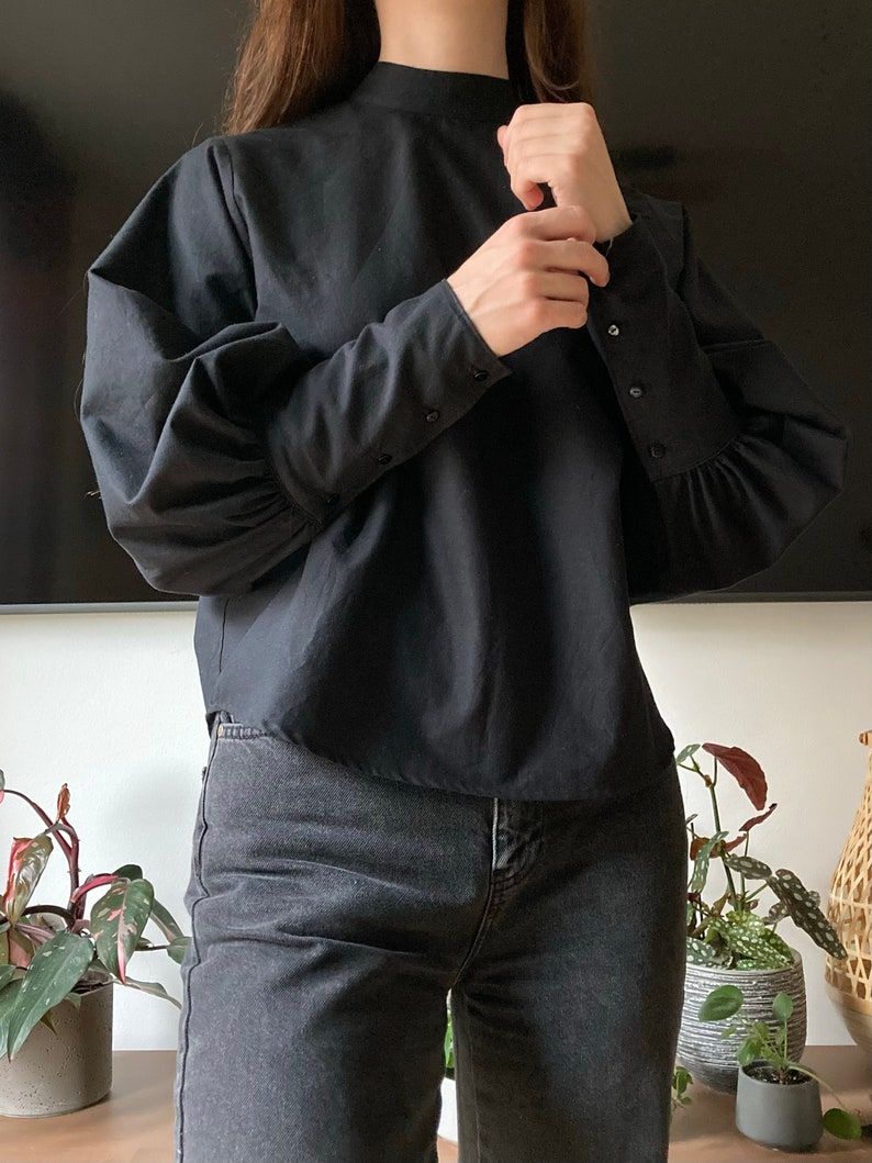 The "Elderflower" Blouse | Puffy sleeve blouse PDF pattern | pdf printable sewing pattern