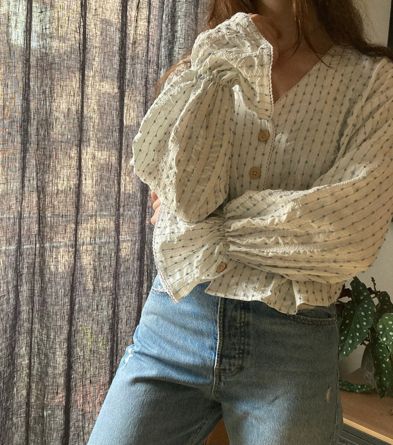 The "Hazel" Dress and Shirt | V-neck Button up dress with pockets PDF pattern | pdf printable sewing pattern