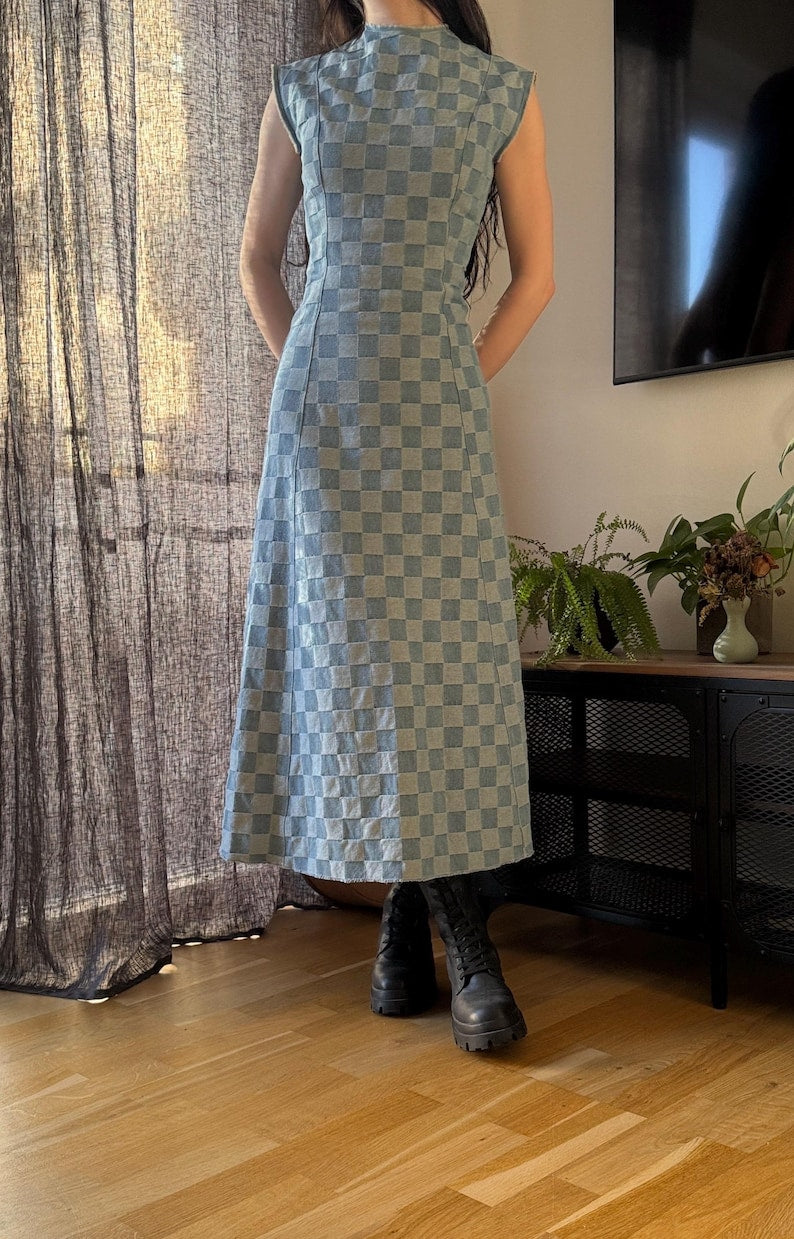 The "Juniper" Dress | Hourglass sleeveless dress PDF pattern | pdf printable sewing pattern